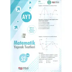 Nitelik AYT Matematik Yaprak Testleri