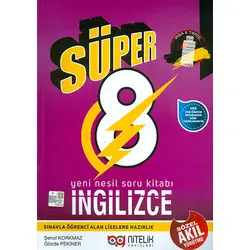 8.Sınıf İngilizce Süper Yeni Nesil Soru Kitabı Nitelik Yayınları