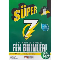7.Sınıf Fen Bilimleri Süper Soru Kitabı Nitelik Yayınları