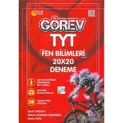 Armada Görev YKS TYT Fen Bilimleri Deneme 20X20 Video Çözümlü - Sezer Turşucu - Armada Yayınları