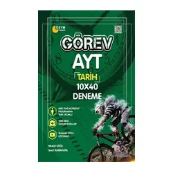 Armada Görev YKS AYT Tarih Deneme 10X40 Video Çözümlü - Murat Uslu - Armada Yayınları