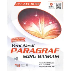 Nitelik YKS TYT AYT KPSS Paragraf Soru Bankası
