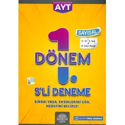 AYT Sayısal 1.Dönem 5li Deneme Tammat Yayıncılık