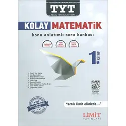 Limit TYT Kolay Matematik Konu Anlatımlı Soru Bankası 1.Kitap (Kampanyalı)