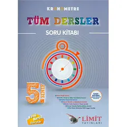 Limit 5.Sınıf Kronometre Tüm Dersler Soru Kitabı