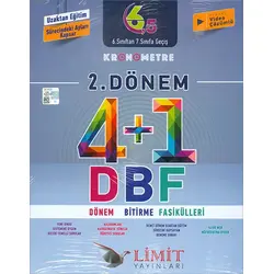 6. Sınıf 2. Dönem Kronometre Dönem Bitirme Fasikülleri Limit Yayınları (Kampanyalı)