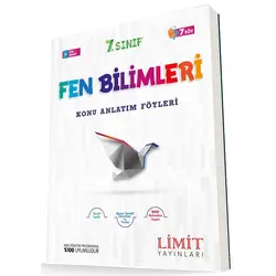 Limit 7. Sınıf Fen Bilimleri Konu Anlatım Föyleri 7 Föy