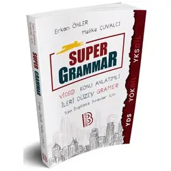 Benim Hocam YDS YÖKDİL YKSDİL Super Grammer Video Konu Anlatımlı