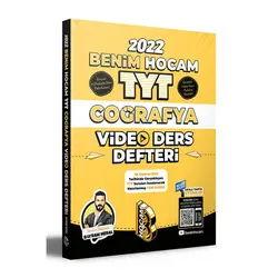 Benim Hocam 2022 TYT Coğrafya Video Ders Defteri