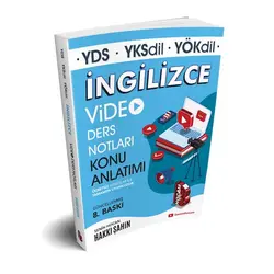 Benim Hocam Yds YksDil YökDil İngilizce Video Ders Notları