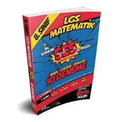 Benim Hocam LGS 8.Sınıf SES Getirecek Matematik 10 Deneme