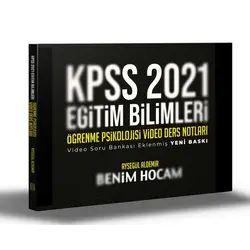Benim Hocam 2021 KPSS Örenme Psikolojisi Video Ders Notları