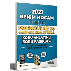 Benim Hocam 2021 TYT AYT İçin Taktiklerle Polinomlar ve Çarpanlara Ayırma