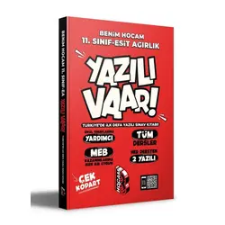 Benim Hocam 11.Sınıf Eşit Ağırlık Yazılı Var