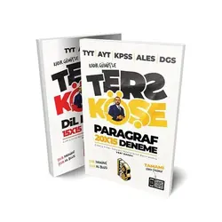 Benim Hocam Ters köşe Paragraf Çevir Dil Bilgisi Denemeleri