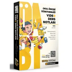 Benim Hocam 2021 ÖABT Okul Öncesi Öğretmenliği Video Ders Notları