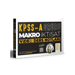 Benim Hocam KPSS A Makro İktisat Video Ders Notları