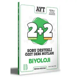 Benim Hocam 2021 AYT Biyoloji 2+2 Soru Destekli Özet Ders Notları