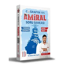 Benim Hocam 2021 KPSS Çözümlü Amiral Coğrafya Soru Bankası