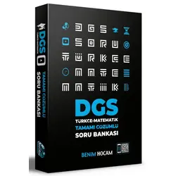 Benim Hocam 2021 DGS Tamamı Çözümlü Soru Bankası
