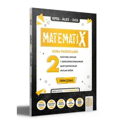 2021 KPSS ALES DGS MatematiX Soru Fasikülleri 2