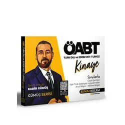 Benim Hocam 2021 ÖABT Türk Dili ve Edebiyatı - Türkçe Kinaye Soru Bankası