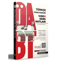 Benim Hocam 2021 ÖABT Türkçe Öğretmenliği Video Ders Notları