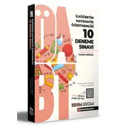 Benim Hocam 2021 ÖABT İlköğretim Matematik Öğretmenliği Tamamı Çözümlü 10 Fasikül Deneme Sınavı