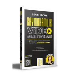 Benim Hocam Kaymakamlık Video Ders Notları