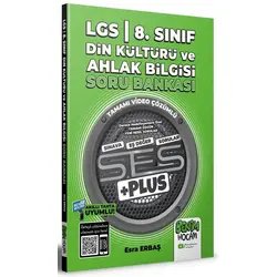 Benim Hocam 8. Sınıf LGS Din Kültürü ve Ahlak Bilgisi Ses Plus Soru Bankası Video Çözümlü