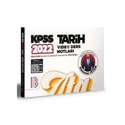 Benim Hocam 2022 KPSS Tarih Video Ders Notları