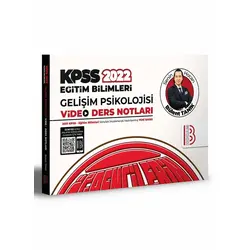 Benim Hocam 2022 KPSS Eğitim Bilimleri Gelişim Psikolojisi Video Ders Notları