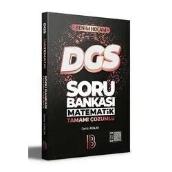 Benim Hocam 2022 DGS Matematik Tamamı Çözümlü Soru Bankası