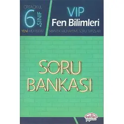 Editör 6.Sınıf VIP Fen Bilimleri Soru Bankası