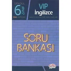 Editör VIP 6.Sınıf İngilizce Soru Bankası