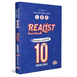 Editör LGS Realist Çözümlü 10 Deneme Sınavı (Kampanyalı)
