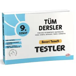 Editör 9.Sınıf Tüm Dersler Beceri Temelli Testler