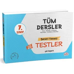 Editör 7.Sınıf Tüm Dersler Beceri Temelli Testler