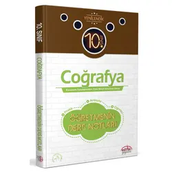 Editör 10. Sınıf Coğrafya Öğretmenin Ders Notları