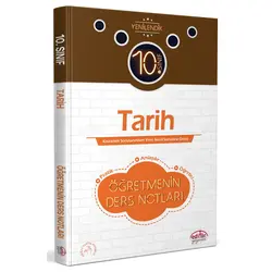Editör 10. Sınıf Tarih Öğretmenin Ders Notları