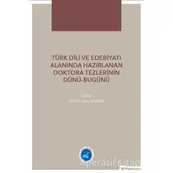 Türk Dili ve Edebiyatı Alanında Hazırlanan Doktora Tezlerinin Dünü Bugünü