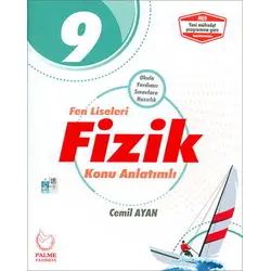 Palme 9.Sınıf Fen Liseleri Fizik Konu Anlatımlı 2024 öncesi müfredat