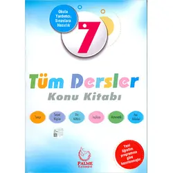 Palme 7.Sınıf Tüm Dersler Konu Kitabı