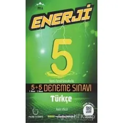 5. Sınıf Enerji Türkçe 5+5 Deneme Sınavı - Kolektif - Palme Yayıncılık