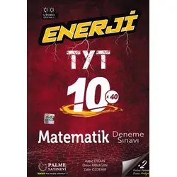 Palme TYT Matematik Enerji 10 Deneme Sınavı
