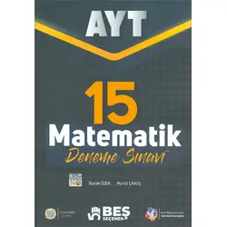 AYT 15 Matematik Deneme Sınavı Beş Seçenek Yayınları