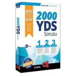 Yargı 2000 YDS Sorusu Ders Çalışmayı Sevmeyenler İçin 10.Baskı