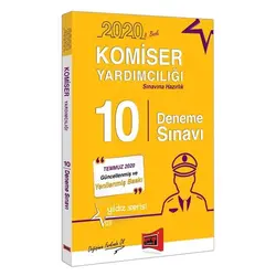 Yargı 2020 Komiser Yardımcılığı Sınavına Hazırlık 10 Deneme Sınavı