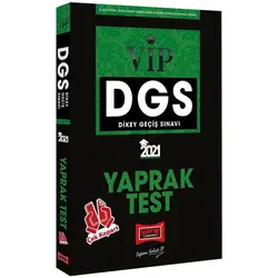 Yargı 2021 DGS VIP Çek Kopart Yaprak Test