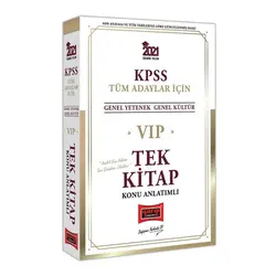 Yargı 2021 KPSS VIP Tüm Adaylar Konu Anlatımlı Tek Kitap